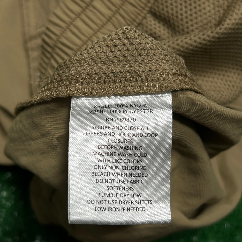 Bimini Bay Outfitters Cargo Mens XL Tan Performance Fishing Hiking Utility - Picture 11 of 12